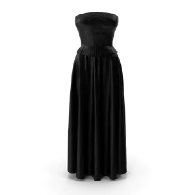 Corset With Black Skirt