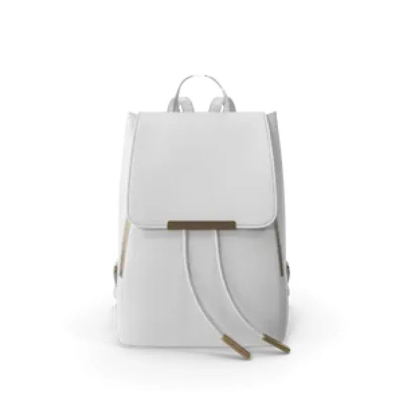 White Faux Leather Backpack White Faux Leather Backpack - Pack: Family Pack